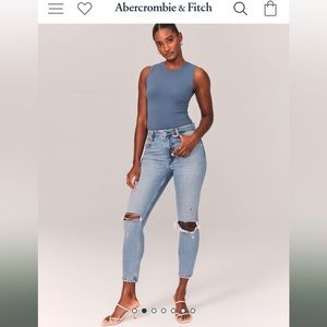 Abercrombie The Skinny High Rise - Curve Love
